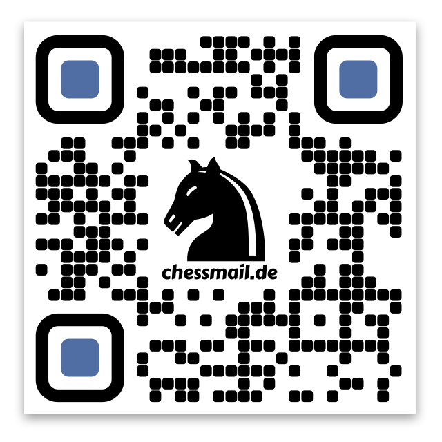 Small chessmail paper sticker